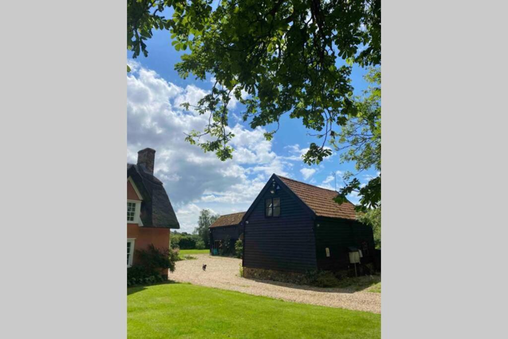 Gorgeous Comfortable Barn With Huge Private Orchard In Quiet Suffolk Location Depden Exterior photo